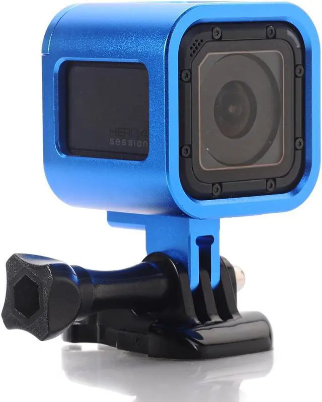 Alt view image 5 of 6 - Werleo GoPro Hero4 Session hero5 Session Frame Shell Housing,CNC Aluminum Alloy Solid Protective Case Skeleton with Screw and Wrench for Gopro Hero 4 Session Hero 5 Session Black