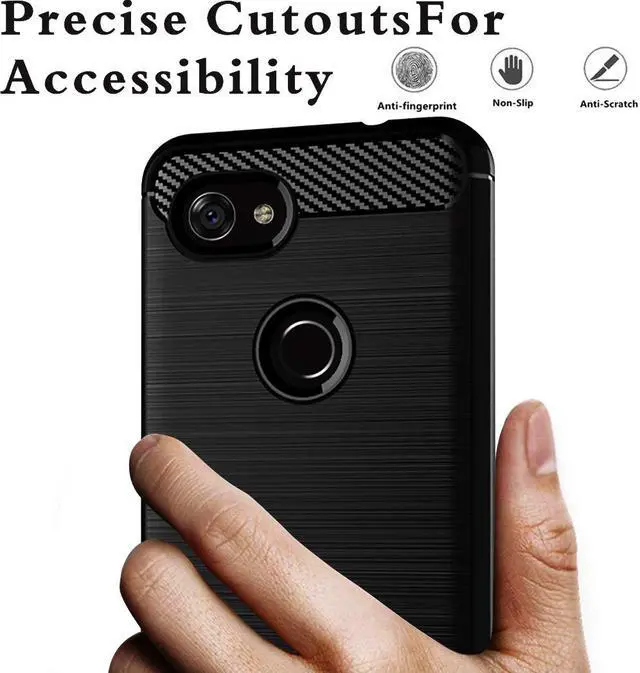 Alt view image 3 of 7 - Google Pixel 3 Lite Case Google Pixel 3a Case WERLEO Soft Slim Shockproof Anti-Fingerprint Full Protective Phone Case Cover for Google Pixel 3 Lite / Pixel 3a