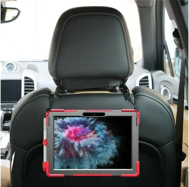Alt view image 7 of 7 - Surface Pro 6 Case Surface Pro Case 2017 Heavy Duty Full-Body Rugged Protective Case Cover with Kickstand Hand Strap for Microsoft Surface Pro 6 2018 / Surface Pro 5 2017 / Surface Pro 4 2015