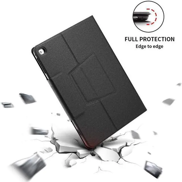 Alt view image 6 of 6 - iPad Keyboard Case for New iPad 9.7 2018 / iPad 6th Gen - iPad Pro 2017 / iPad 5th Gen - iPad Air 2 / Air 1 / iPad Pro 9.7 - 7 Color Backlit - Wireless Bluetooth iPad Case with Keyboard