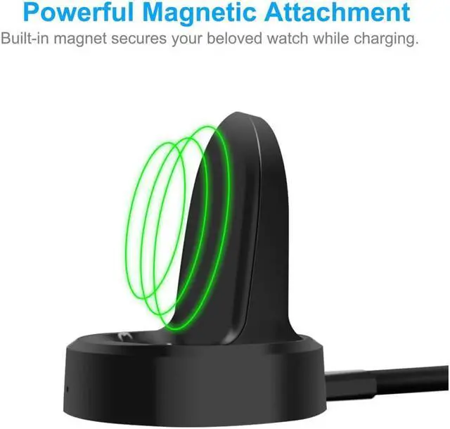 Alt view image 6 of 7 - Updated Charger Compatible with New Samsung Galaxy Smart Watch 2018 42mm 46mm Replacement Charging Dock Cradle for Samsung Galaxy Smart Watch SM-R800 SM-R810 SM-R815 with a Charging Cable