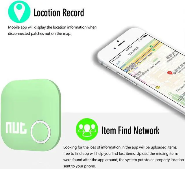 Alt view image 6 of 7 - Mini Gps Smart Wireless Bluetooth Key Finder Anti-lost Tracker Alarm GPS Locator Tracer For Kid Car Phone Dog Key Track