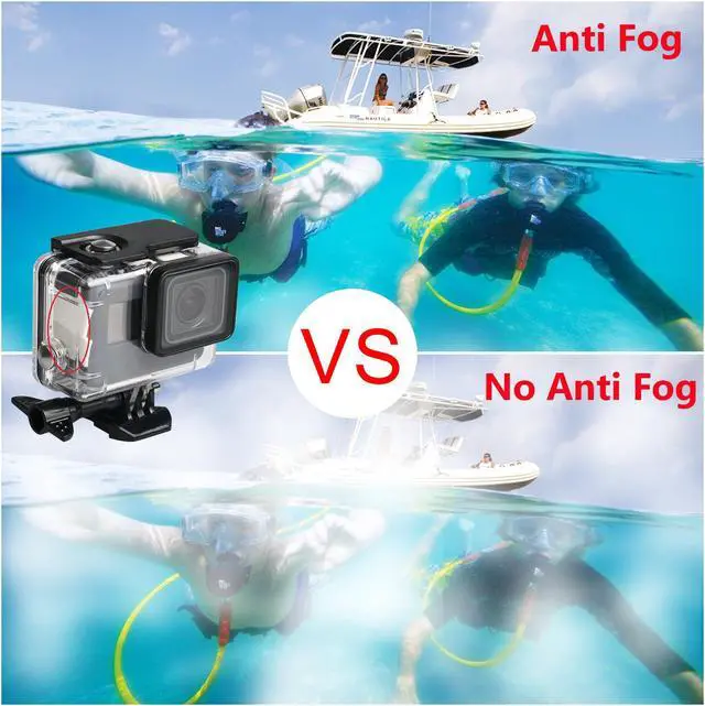 Alt view image 4 of 7 - Waterproof Housing Shell for GoPro Hero 7 / Gopro 2018 / 6 / 5 Black Diving Protective Housing Case 45m with Red Filter and Bracket Accessories for Go Pro Hero7 / 2018 / 6 / 5 Action Camera