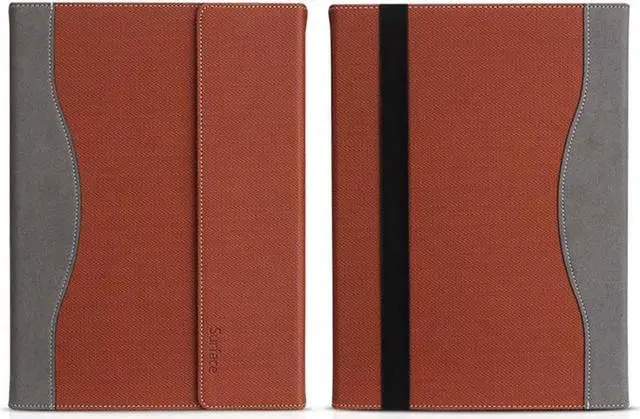 Alt view image 3 of 7 - 2018 New Surface Pro 6 Case / Pro 5 Case / Pro 4 Case / Pro 3 Case with Pen Holder Smart Folio Case Stand Cover for Microsoft Surface Pro 2017 Pro 5 Pro 4 Pro 3 Compatible with Type Cover Keyboard