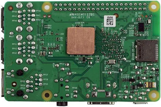Alt view image 7 of 7 - 15 pcs Raspberry Pi Heatsink Kit Aluminum + Copper + 3M 8810 thermal conductive adhesive tape for cooling cooler Raspberry Pi 3 B+ Pi 3 B Pi 2 Pi Model B+