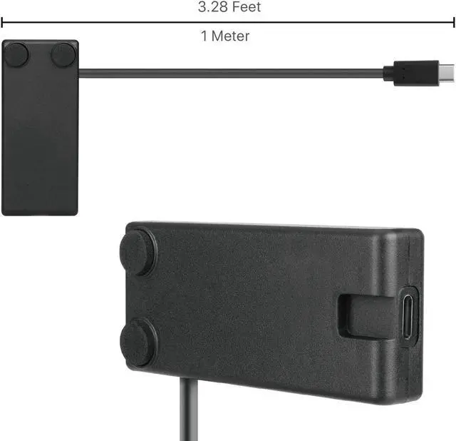 Alt view image 6 of 7 - Charger Extension Cable for Nintendo Switch, USB 3.1 Type C Charging Dock Connector Cord Extender 10 Gbps Data Transfer Power Supply Spare for Nintendo Switch Console & Pro Controller (1M/3Ft