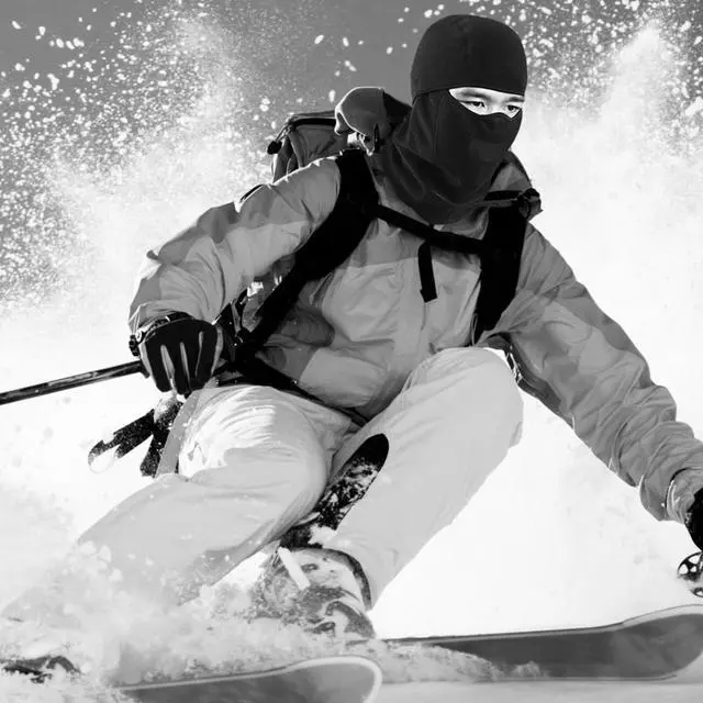 Alt view image 3 of 7 - Balaclava Ski Face Mask Windproof Full Face Mask Motorcycle Bike Winter Neck Warmer for Women Men