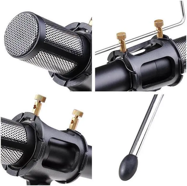 Alt view image 5 of 7 - Condenser Microphone Portable Mini Recording Microphone with Tripod Stand USB Plug Play Home Studio Microphones for PC Online Chat Voice Recording Skype Tablets Laptops PC YouTube