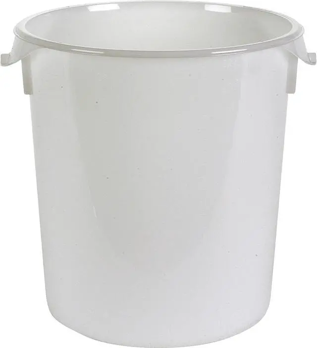 Alt view image 5 of 5 - RUBBERMAID COMMERCIAL FG572800WHT Round Storage Container, 22 qt, Lid 1GAF3