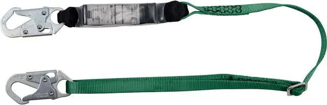 Main image of MSA 10190397 Lanyard, 6 ft., 230 lb Weight Capacity, Green