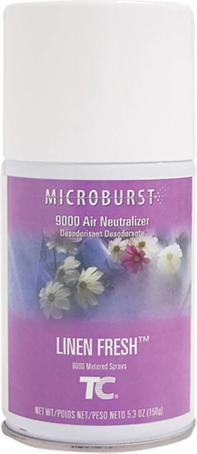 Alt view image 2 of 10 - RUBBERMAID FG4012441 Air Freshener Refill,Linen Fresh,PK4
