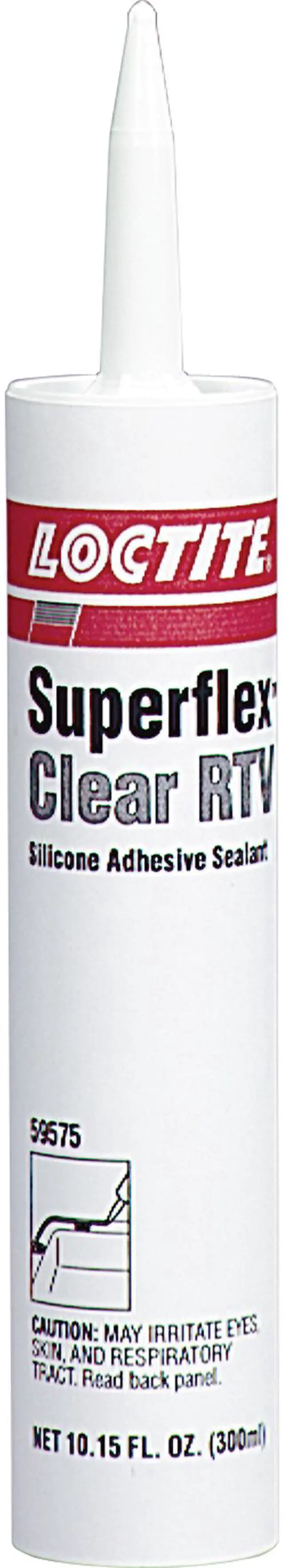 Alt view image 3 of 4 - LOCTITE 193999 General Purpose RTV Silicone Sealant, 300 mL, Clear, Temp Range