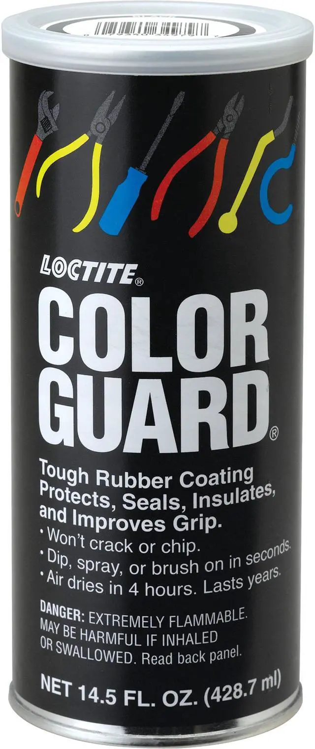 Alt view image 4 of 5 - LOCTITE 338130 Rubber Protectant Color Guard,Red,14.5oz
