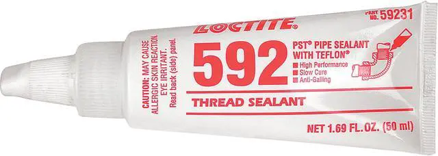Alt view image 3 of 4 - LOCTITE    59231    THREAD SEALANT, OFF-WHITE TUBE 50ML