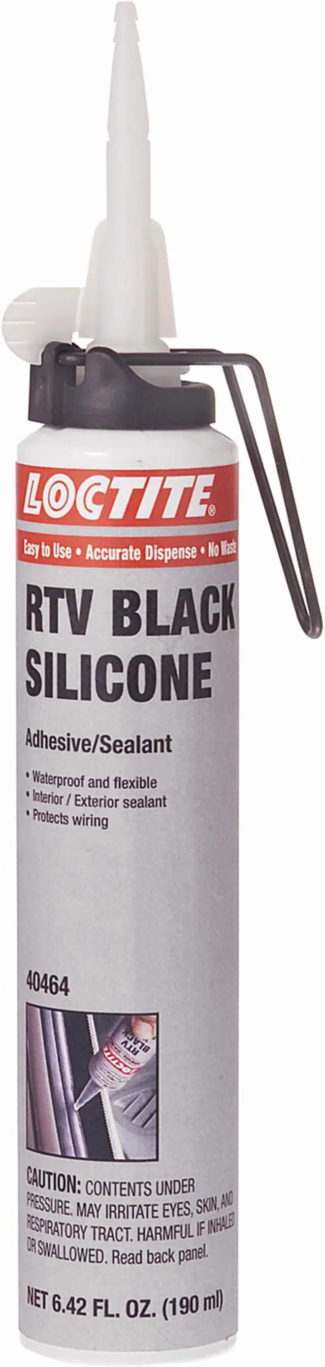 Main image of LOCTITE 743519 RTV Silicone Sealant, 190 mL, Black, Temp Range -65 to 450