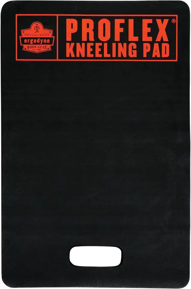 Alt view image 7 of 15 - Ergodyne 18380 Compact Kneeling Pad, Black - 14"x21"
