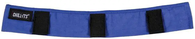 Alt view image 2 of 11 - Cooling Hard Hat Liner, Evaporative Cooling, Acrylic Polymers, Blue