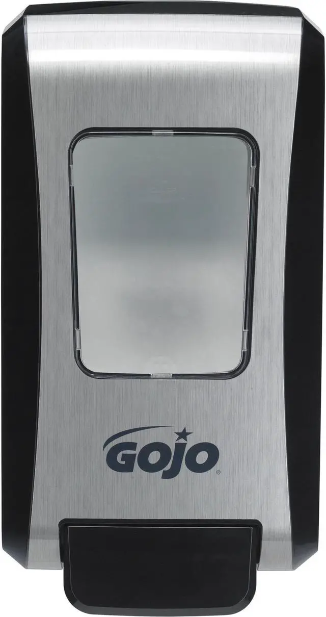 Alt view image 4 of 10 - GOJO 5271-06 FMX-20 2000mL Foam Soap Dispenser, Push-Style, Chrome/Black
