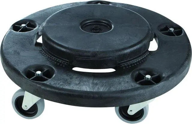Alt view image 3 of 9 - Container Dolly,250 lb.,Fits 55 gal. RUBBERMAID FG264043BLA