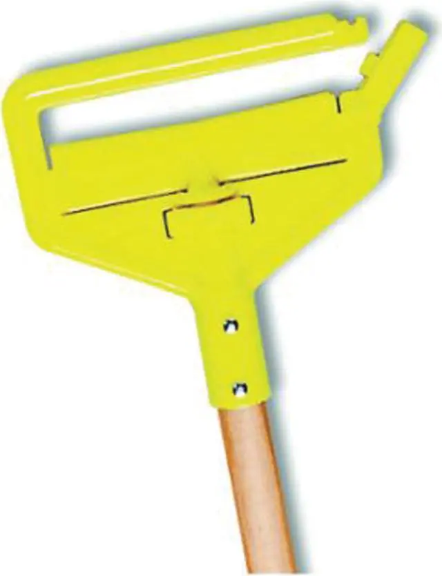Alt view image 3 of 4 - RUBBERMAID COMMERCIAL FGH115000000 Mop Handle,Slide-On, Side Gate, 54 in L,