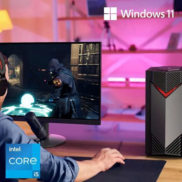 Alt view image 5 of 5 - Acer Nitro 50 Gaming PC - Nvidia GeForce RTX 4060 Intel Core I5-14400F 16GB DDR5 RAM 1TB SSD  W11 Home - 1 Year Acer Manufacturer Warranty (N50-656)