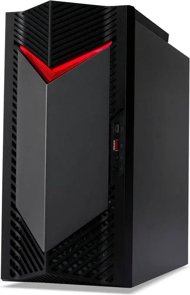 Alt view image 3 of 5 - Acer Nitro 50 Gaming PC - Nvidia GeForce RTX 4060 Intel Core I5-14400F 16GB DDR5 RAM 1TB SSD  W11 Home - 1 Year Acer Manufacturer Warranty (N50-656)