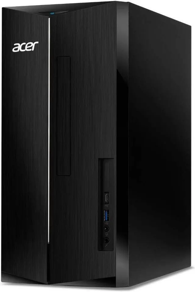 Alt view image 3 of 3 - Acer Aspire PC - Intel 14th Gen i5-14400 16GB DDR5 RAM 512GB SSD SD Card Reader Intel UHD 730 Graphics Black W11 - 1 Year Acer Warranty