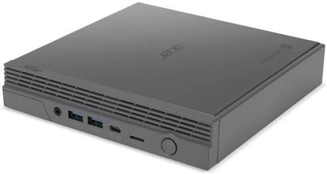Alt view image 6 of 7 - Acer Chromebox CXI5 mini PC - Intel Celeron 7305, Intel UHD Graphics, 4GB DDR4 32GB eMMC Micro SD Card, WIFI 6E BT5.2, Chrome OS - 1 Year Acer Warranty
