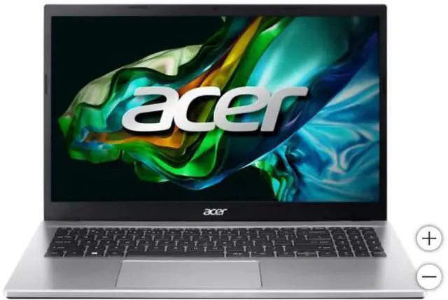 Main image of Acer Aspire 3 Everyday Laptop -15.6" FHD Display AMD Ryzen 7 5700U 32GB DDR4 1TB SSD AMD Radeon Graphics W11 Home - Excellent Recertified with 1 Year Acer Manufacturer Warranty