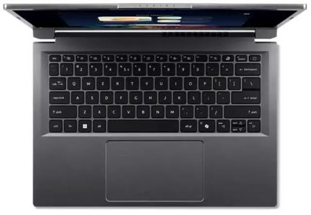 Alt view image 6 of 7 - Aspire 14 AI Copilot+ PC - 14" Touchscreen IPS, Intel Core Ultra, 9 AI Boost, Intel ARC 140V GPU, 32G DDR5X, 1TB PCIe SSD, Iron, W11 - 1 Year Acer Warranty