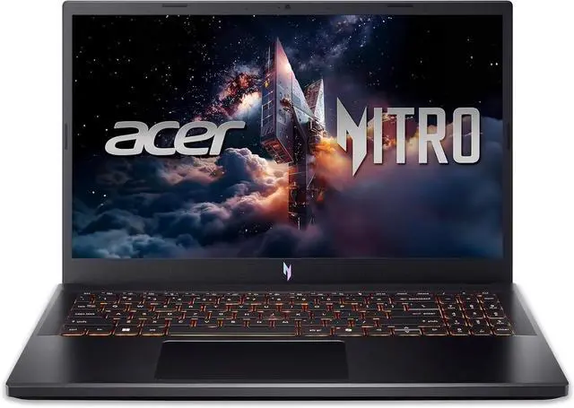 Alt view image 2 of 7 - Acer Nitro V 15 Gaming notebook - Nvidia GeForce RTX 5060, 15.6" FHD IPS @ 180 Hz Refresh Rate Intel i7-13620H 16G DDR4 SDRAM 1TB PCIe SSD Backlite KB Black W11 - 1 Year Acer Warranty