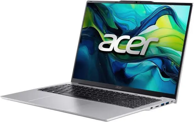 Alt view image 3 of 4 - Acer Aspire Lite - 16" WUXGA 1920x1200 IPS Intel i5-1334U 16G DDR5 RAM 1TB PCIe SSD HDMI USB Micro SD Card Reader Silver W11 Home - 1 Year Acer Warranty