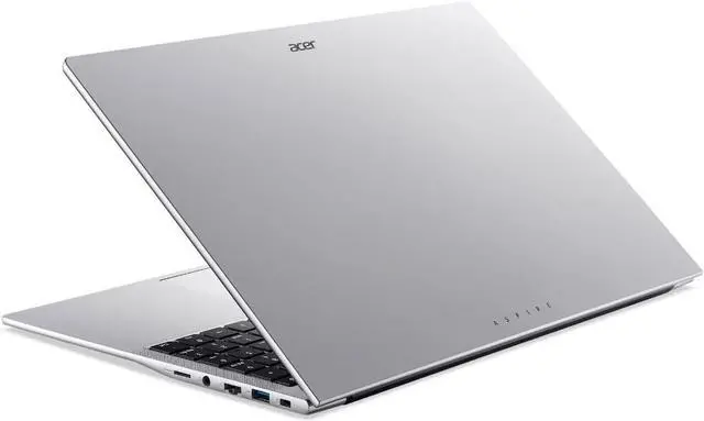 Alt view image 4 of 4 - Acer Aspire Lite - 16" WUXGA 1920x1200 IPS Intel i5-1334U 16G DDR5 RAM 1TB PCIe SSD HDMI USB Micro SD Card Reader Silver W11 Home - 1 Year Acer Warranty