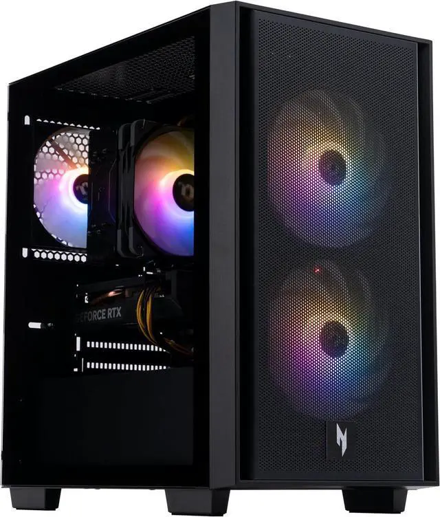 Alt view image 5 of 5 - Acer Nitro 60 N60-640-UR21 Desktop, Intel Core i5-14400F 10-Core Processor (Up to 4.7 GHz), NVIDIA GeForce RTX 5060 Graphics (614 AI TOPS), 16 GB DDR5 Memory, 1 TB PCIe 4.0 NVMe SSD, Windows 11 Home