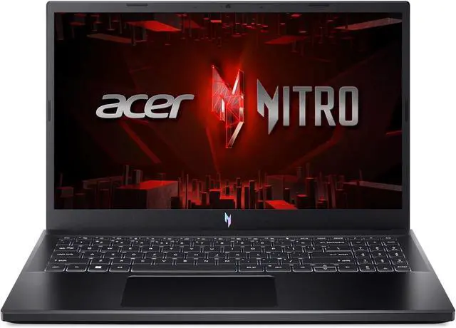 Main image of Acer Nitro V Gaming Laptop - 15.6"FHD IPS @165Hz AMD Ryzen 5 7535HS Nvidia GeForce RTX3050 8G RAM 512G SSD W11 - 1 Year Acer Warranty