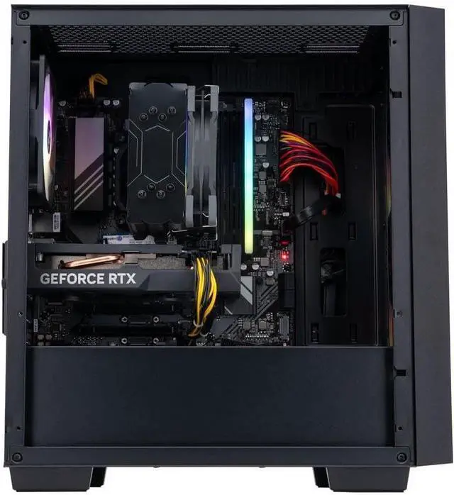 Alt view image 3 of 5 - Acer Nitro 60 Gaming Desktop - Intel Core i7-14700F 20-Core Processor (Up to 5.4 GHz) NVIDIA GeForce RTX 5070 Graphics (988 AI TOPS) 32 GB DDR5 Memory 2 TB PCIe 4.0 NVMe SSD W11 Home