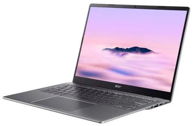 Alt view image 2 of 5 - Acer Chromebook Plus 514 - 14" WUXGA ComfyView (Matte) IPS Intel Core 3 N355 Octa Core 1.90GHz 8G DDR5x RAM 128G eMMC, Chrome OS - 1 Year Acer Warranty