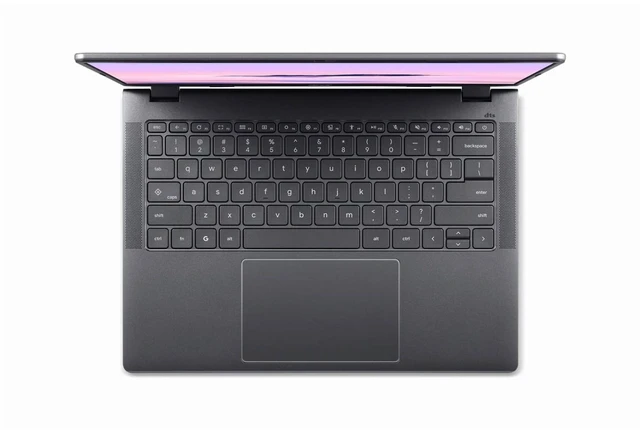 Alt view image 5 of 5 - Acer Chromebook Plus 514 - 14" WUXGA ComfyView (Matte) IPS Intel Core 3 N355 Octa Core 1.90GHz 8G DDR5x RAM 128G eMMC, Chrome OS - 1 Year Acer Warranty