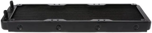 Alt view image 4 of 5 - 360/240/120/80mm Aluminum Computer Radiator Water Cooler 18 Tube CPU Heat Sink Exchanger