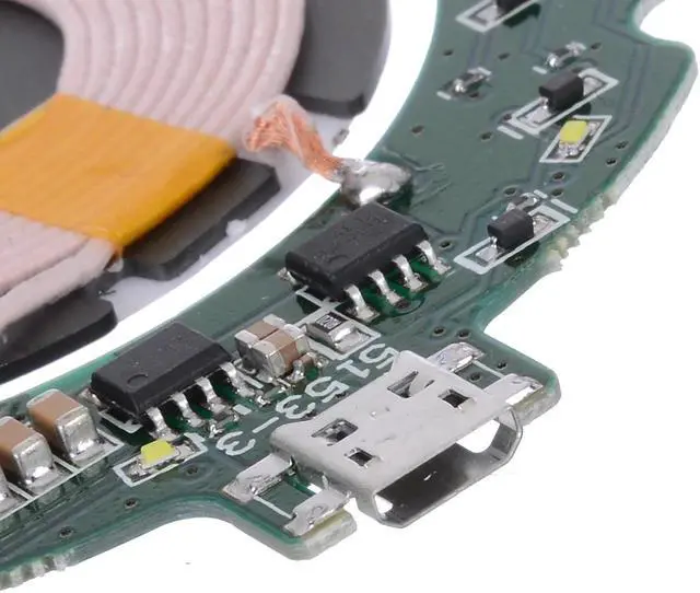 Alt view image 4 of 5 - Quality Standard 10W Qi Fast Wireless Charger Module Transmitter PCBA Circuit Board + Coil DIY Charging