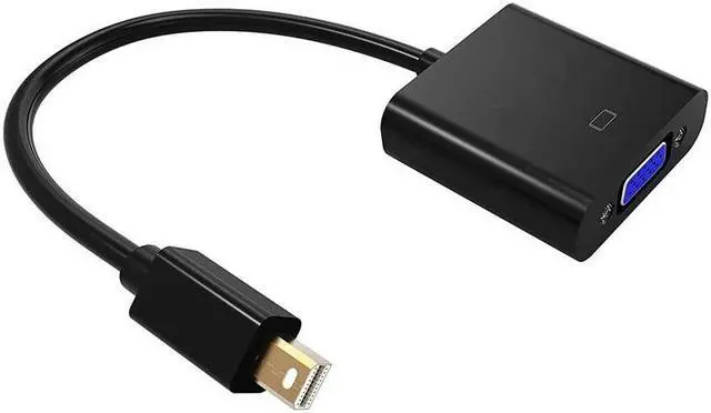 Alt view image 4 of 4 - 1pc Mini DP to VGA Adapter 1080P Display Port Male to VGA Female Cables Adapter For  Macbook Windows 8 Pro