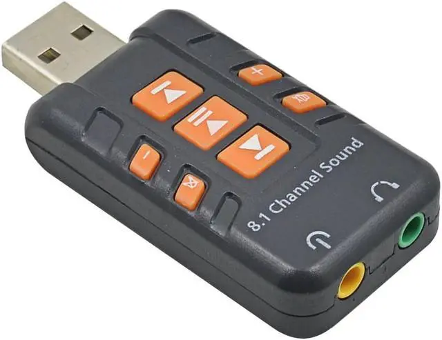 Alt view image 2 of 5 - Arrival USB To 3D Audio External USB Sound Card 8.1 Channel Adapter Tarjeta De Sonido For Windows Vista/XP Win7 Win8