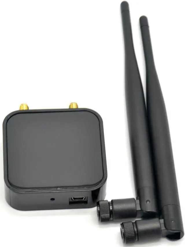 Alt view image 4 of 5 - RT3572 Dual Band 600Mbps WiFi USB Adapter WiFi Adapter with 2 x 6dBi External WiFi Antenna for SamSung TV Windows 7/8/10