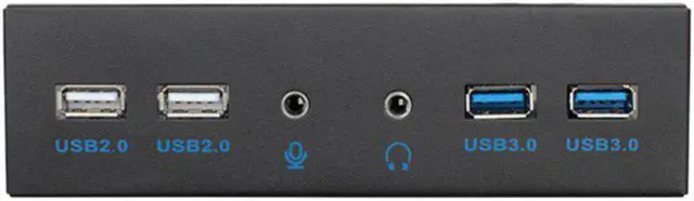 Alt view image 4 of 5 - PC Case Replacement Desktop USB Hub Accessories 20 Pin HD Audio Port Internal Front Panel Easy Use 5.25 Inch Parts
