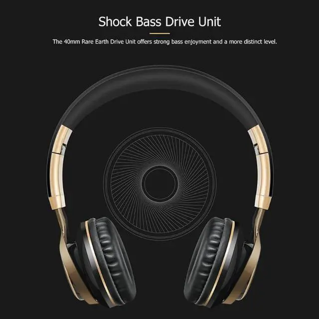 Alt view image 5 of 5 - Wired Headphones Over-Ear Headset Super Bass with Mic Adjustable Headband for Phone PC Computer