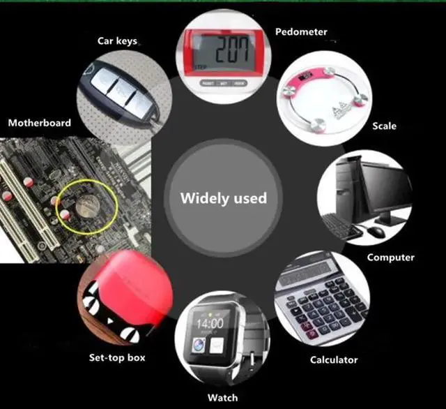 Alt view image 4 of 4 - Genuine CR2430 Button Cell Batteries 2PCS/LOT 3V Lithium Battery Watch/Toys/Remote Control DL2430 BR2430 KL2430