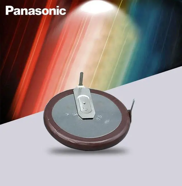 Alt view image 3 of 4 - 2pc  VL2020 3V 20mAh coin type rechargeable 90 degrees fillet lithium button cell battery