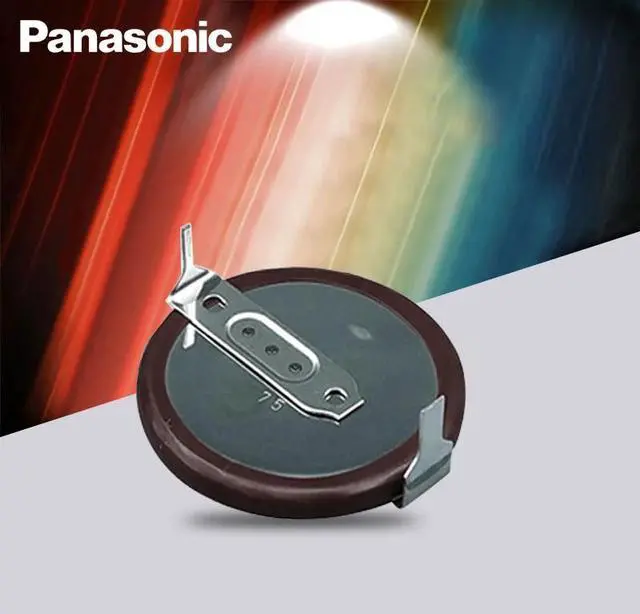 Alt view image 2 of 4 - 2pc  VL2020 3V 20mAh coin type rechargeable 180 degrees fillet lithium button cell battery