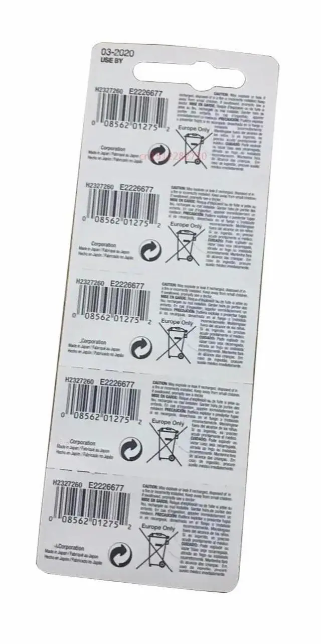 Alt view image 4 of 4 - 5x 362 SR721SW 361 162 SR58 SR721W V361 Cell Button Batteries Silver Oxide men ladies children watches retail card bulk LOT