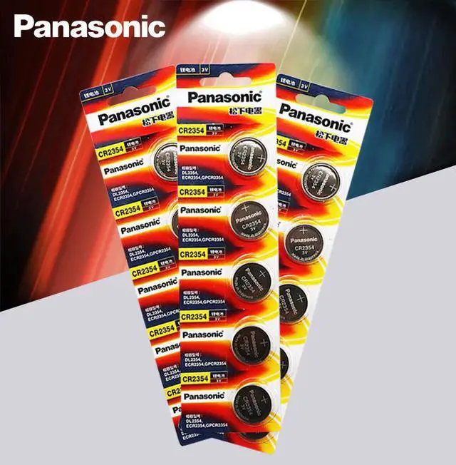 Alt view image 3 of 3 - Battery  Car remote key 3V Li battery CR2354 button battery instrument and meter batteries